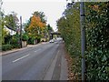 Boxgrove Road, looking southeast to railway bridge in GU1 1XG