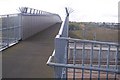 Footbridge over the CTRL, near Northfleet in DA10 0AN