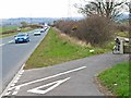 Cycle track behind the A688 in DL17 8RX