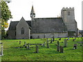 St Mary's church from the north in SN6 6JY