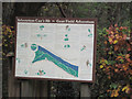 Goat Field Arboretum Information board in SY21 0QX
