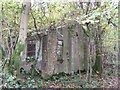 Former Military hospital building in Withington woods in GL54 4NX