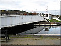 Muirtown Locks swing bridge in IV3 8QQ