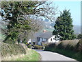 Cottages on approach to Llysfaen in LL29 8BZ