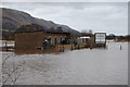 Flooding in Clackmannanshire in FK12 5HT