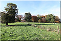 Field, with Benniworth House in the distance in LN11 9TF
