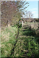 Footpath running alongside hedgerow in LN11 9TN