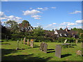 Leek Wootton churchyard in CV35 7RG