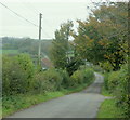 2009 : North on Cockpit Lane in BA4 4SW
