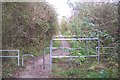 Gate on Cycle path to Higham in DA12 3HS
