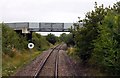 Bridge over the railway near the Clay Pit in SN5 4HG