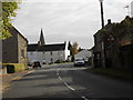 Road through Aston in OX18 2BY