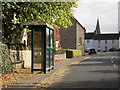 Bus shelter in Aston in OX18 2BY