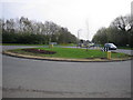 Traffic island in WV10 6QW