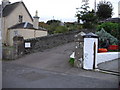 Road leading to Castle ruins at Carradale in PA28 6RZ