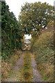 Track to old barns, Welsh Road near Southam Holt in CV47 1NF