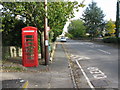 Telephone box on Charlham Way, Down Ampney in GL7 5QT