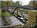 New footbridge over the River Ribble, west of Clitheroe in BB7 2NW