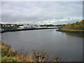 River Tyne and International Paints in the background in NE10 0ES
