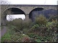 Railway bridge and abutments in WF1 5RY