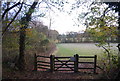 Gate out of Tinley Lodge Toll in TN11 9NS