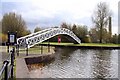 Bridge over the canal to the Etruria Industrial Museum in ST4 2RE