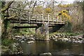 Footbridge over the River Tavy in PL19 9NN
