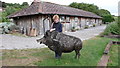 Outbuildings and  wire pig - Walled Garden, Wrington in BS40 5AS