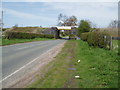 Rail bridge over Croxton Lane (A530) near Middlewich in CW10 9LA