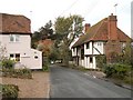 Old houses along Red Street in Southfleet in DA13 9PQ