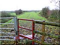 Footpath near Seend Cleeve in SN12 6QD