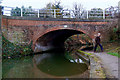 Looking west at bridge 35, Grand Union Canal in CV31 1TL