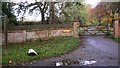 Footpath off Mill Lane near Chiddingfold in GU8 4PN