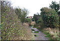 Footpath between Pebsham & Bulverhythe in TN40 2SS
