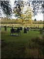 Conington Churchyard in Conington