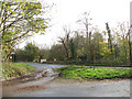 Junction of Big Back Lane and Norwich Road in Chedgrave