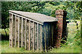 Old  railway trackside hut in LL40 2TT
