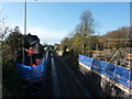 Non-existent railway bridge in Chatburn