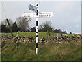 Road sign near Old Byland in YO62 5LQ