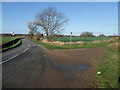 Road to Braceborough out of Greatford in PE9 4NT