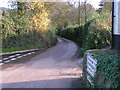 The road to Bickleigh and Silverton in Butterleigh in EX15 1WE