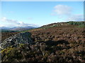 Boulder on slopes of Creag Loisgte in PH15 2JN