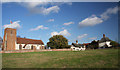 Levington - church, pub and cottage in Levington