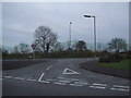 Road junction on the edge of Bicester in OX26 2XD