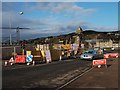 Roadworks at Kinloch, Campbeltown in PA28 6EW