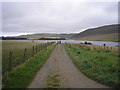 Footpath to Threipmuir Reservoir in EH14 7JR