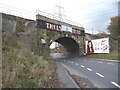Railway bridge, Barnsdale Road, Methley Junction in LS26 9DB