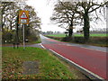 View SW down the A29 which is the Roman Road Stane Street in RH14 9BB