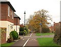 Dual use path, Cotford St Luke in Cotford St Luke