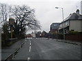 Middleton Road by the Moorlands public house. in SY11 2EZ